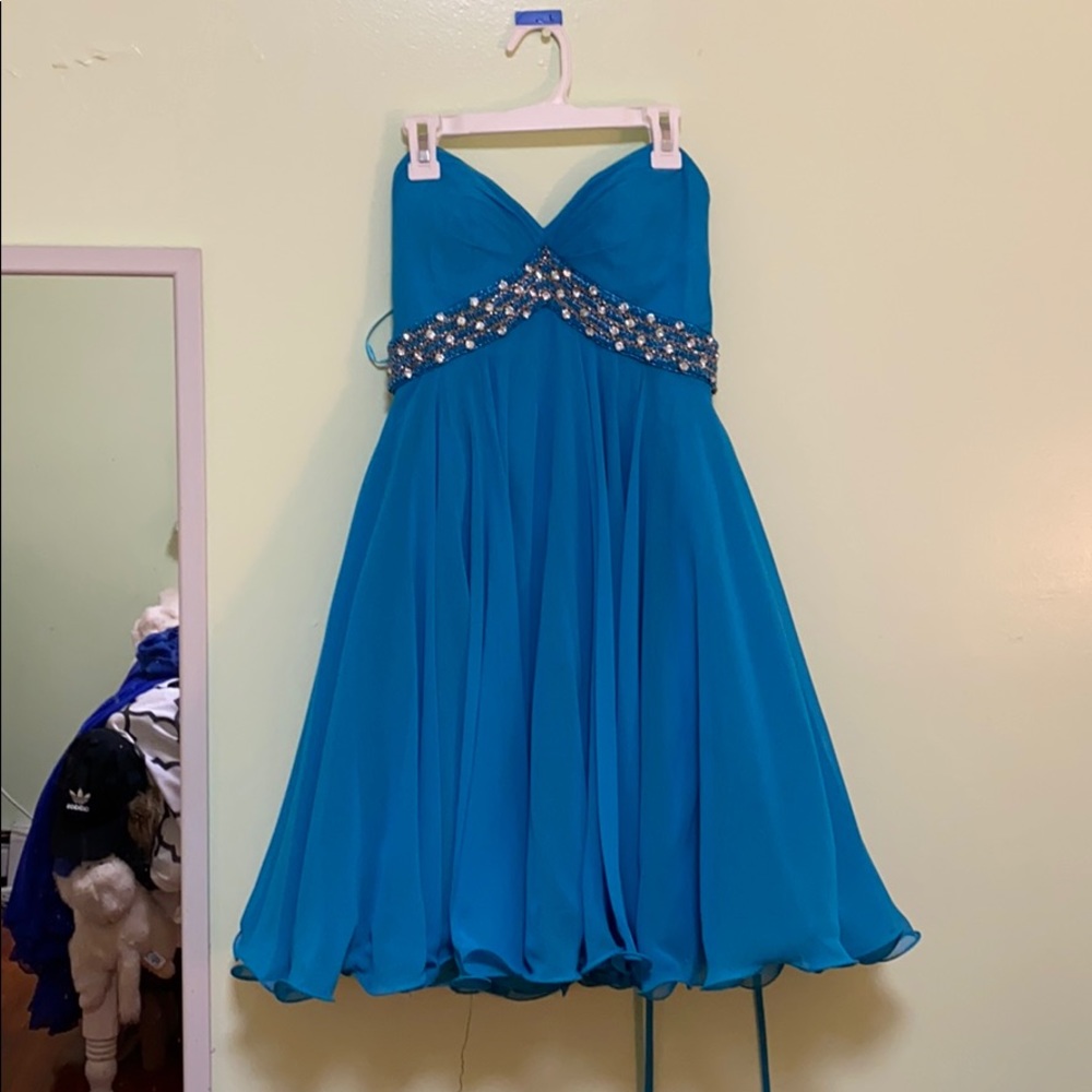 Light Blue Formal Dress